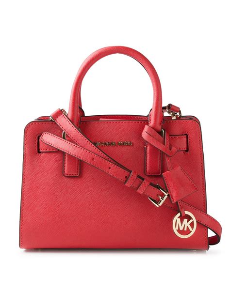 red michael kors purse|Michael Kors red mini bag.